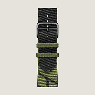 Band Apple Watch Hermes Single Tour 45 mm Jumping | Hermès 